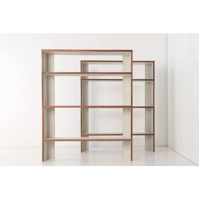 M 125 Shelves by Hans Gugelot for Bofinger, 1950s, Set of 2 For Sale - Image 4 of 15
