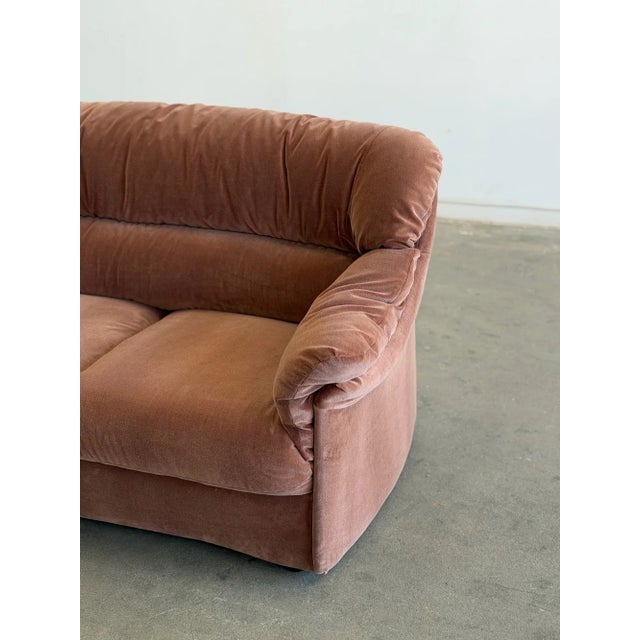 Late 20th Century Post Modern Loveseat Sofa For Sale - Image 4 of 8