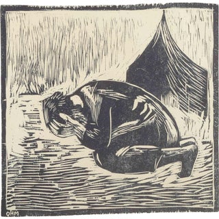 Olivia Holm-Møller, Unconditional, Woodcut on Paper For Sale