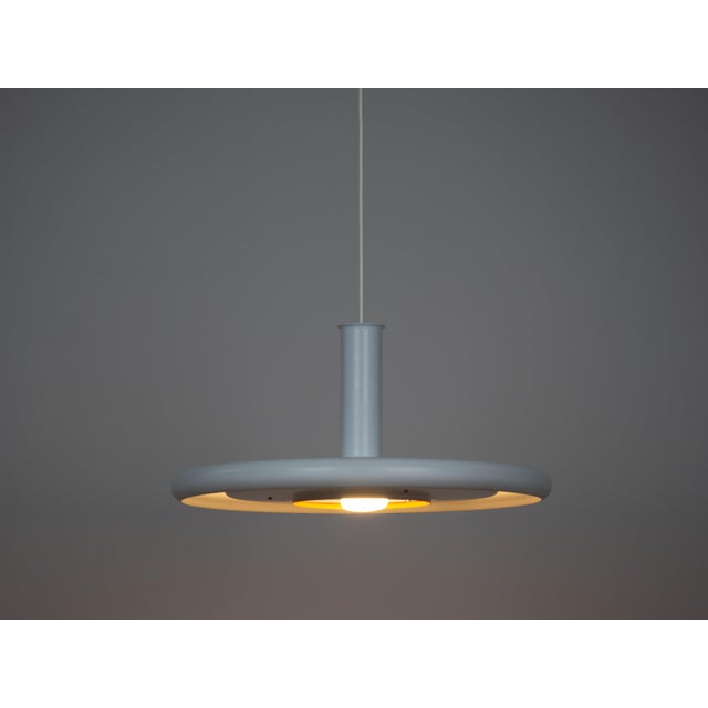 Fog & Mørup Vintage Space Age Danish Optima Lamp by Hans Due for Fog & Mørup, 1973 For Sale - Image 4 of 12