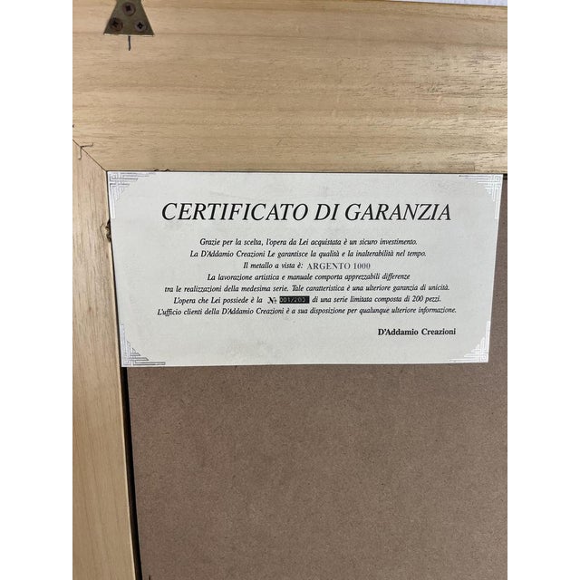 Great bas -relief of Piazza San Marco (Venice), 1000 silver, 80s Splendid reproduction of one of the most beautiful places...