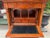 Cinnamon French Empire Inspired Tall Writing Desk For Sale - Image 8 of 12