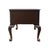 Hekman Furniture Solid Mahogany Traditional Chippendale Style 58" Writing Desk W. Tooled Leather Top For Sale - Image 10 of 12