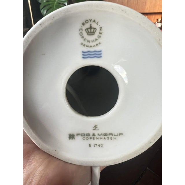 Textile Lamp in Porcelain by Kai Lange for Fog & Mørup For Sale - Image 7 of 8