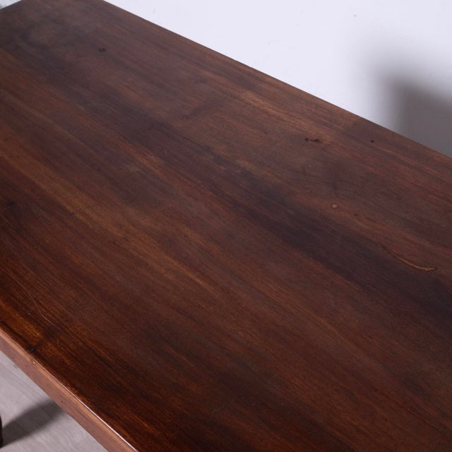 Antique Rectangular Writing Desk with Drawer, 1890s For Sale - Image 12 of 17