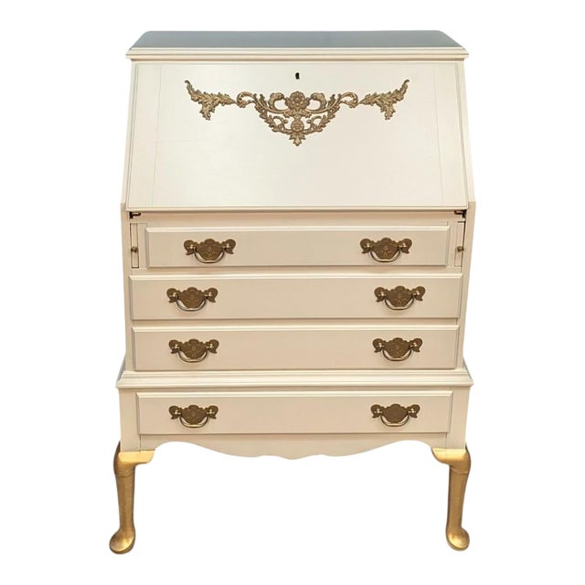 1960s Queen Anne Lady's Writing Desk For Sale