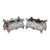 Pair Antique French Louis XIV Style Cast Iron Jardinières For Sale