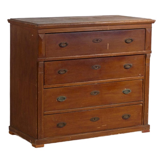 European 4-Drawer Commode by Amaru For Sale