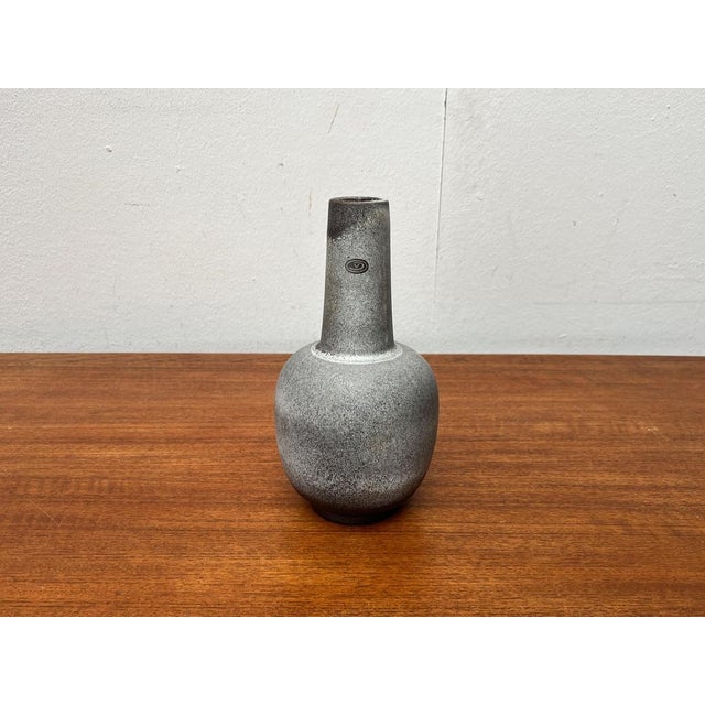 Mid-Century German Minimalist Studio Pottery Vase from Fritz Van Daalen, 1960s, in Very Good conditions. Designed 1960 to...