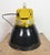 Industrial Yellow Explosion Proof Lamp with Black Enameled Shade from Elektrosvit, 1990s For Sale - Image 14 of 18
