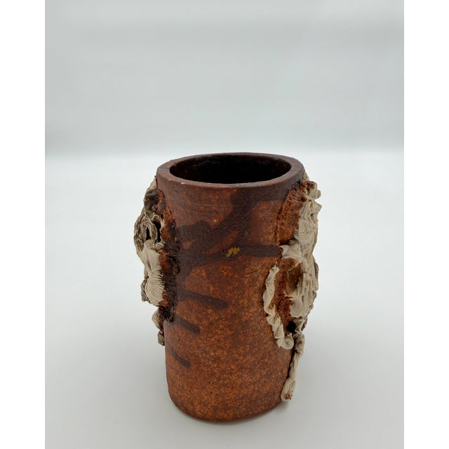 Brutalist Ceramic Vase by Bodil Marie Nielsen, Denmark, 1960, in Very Good conditions. Designed 1960 to 1969 This piece...