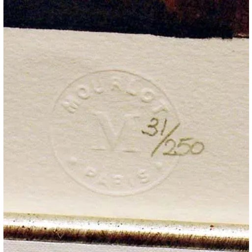 Alexandra Nechita "Forever Happy" Hand Signed 1998 Framed Lithograph For Sale - Image 4 of 6