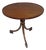 Walnut Klismos End Table. Solid Walnut For Sale