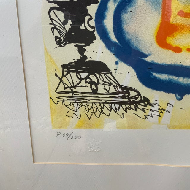 1960s 1960s “Who Stole the Tarts”Salvador Dali Color Lithograph For Sale - Image 5 of 11