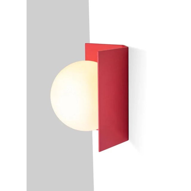 Contemporary Twain Pink Wall Light by Lexavala For Sale - Image 3 of 5