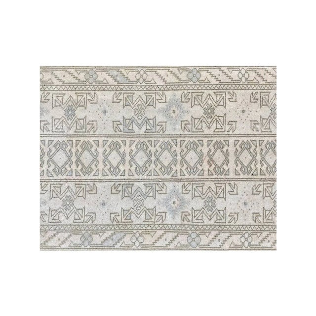 Gold 1980s Vintage Old Turkish Anatol Hali Runner Rug 3x15 For Sale - Image 8 of 8