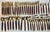 Mid-Century Modern Modern Danish Brass and Teak Cutlery from Carl Cohr, 1960s, Set of 48 For Sale - Image 3 of 13