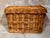 Vintage Wicker Log Basket, 1960 For Sale - Image 4 of 9