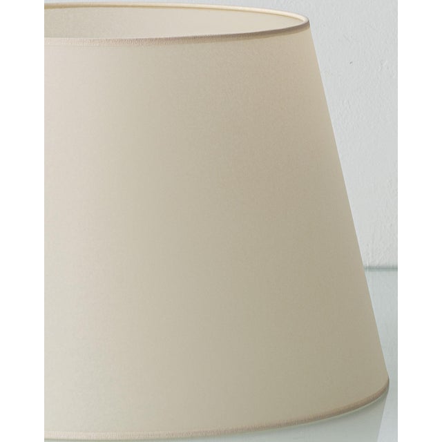 Cream Crackle-Glaze Ceramic Ginger Jar Table Lamps, France, 1980s, Set of 2 For Sale - Image 9 of 17