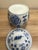 Late 20th Century Chinese Blue & White Chinoiserie Rice Jar With Foo Dog Lid For Sale - Image 12 of 13