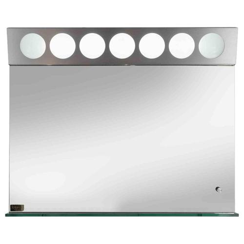 Metal Vintage Seven Lights Wall Mirror from Fontana Arte, Italy, 1970s For Sale - Image 7 of 7