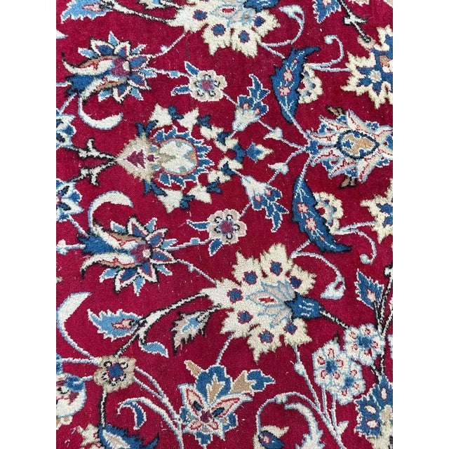 Large Vintage Najaf Abad Rug, 1960s For Sale - Image 10 of 18