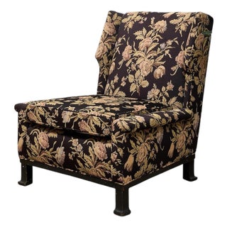 Floral Vintage Chair For Sale