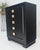 James Mont Black Lacquer Beveled Front 5 Drawers Bachelor Chest Dresser Large Gold Pulls For Sale - Image 4 of 12