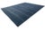 Blue Modern Savannah Hand-Knotted Indigo Blue Wool Area Rug – Coastal Luxury Accent For Sale - Image 8 of 8