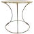 Wrought Iron Side Table Attributed to Woodard For Sale