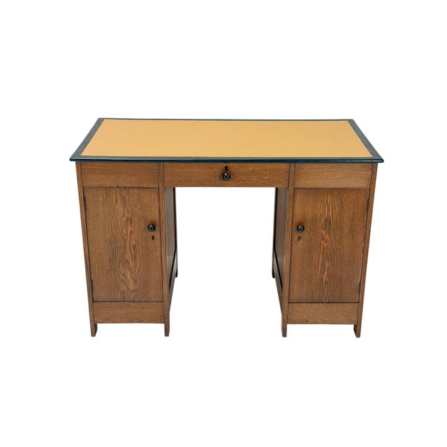 Art Deco Modernist Desk by J.A. Muntendam for L.O.V. Oosterbeek, 1920s For Sale - Image 10 of 17