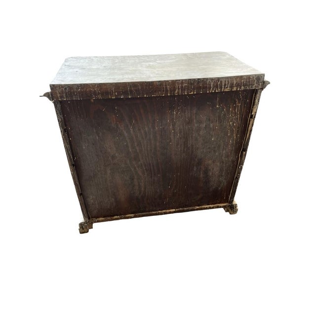 Antique Danish Biedermeier Bleached Maple Chest of Drawers, 1800s For Sale - Image 13 of 16