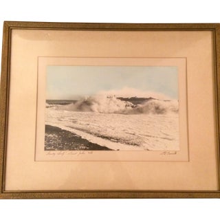 St. John, New Brunswick Crashing Wave Photograph For Sale