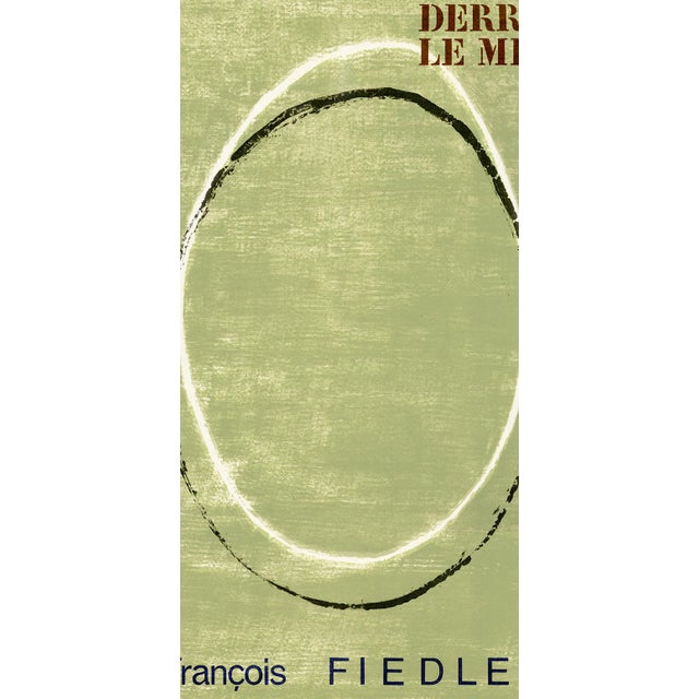 This lithograph comes from the long running French Art Magazine "Derriere le Miroir" published from 1946 until 1982 (253...