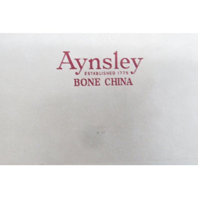Aynsley England Bone China 3pc Boxed Set Pink Carnation Motif Gold Trim 4955b For Sale - Image 11 of 16