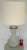 Arteriors Home Arteriors Modern Gray Ice Reactive Glaze Dottie Table Lamp For Sale - Image 4 of 5