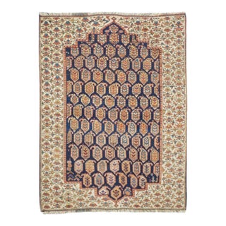 Antique Bidjar Rug 3'6'' x 4'5'' For Sale