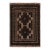 Afghan Baluch Tribal Rug With Beige-Brown and Blue Geometric Patterns For Sale