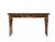 20th Century George III Style Side Table/Desk With Italian Marble/Semi-Precious Stone Specimen Chess Board Table Top For Sale - Image 4 of 13