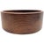 Mid-Century Modern Mid-Century Solid Teak Turned Serving Bowl, Scandinavian Modern 10" For Sale - Image 3 of 9