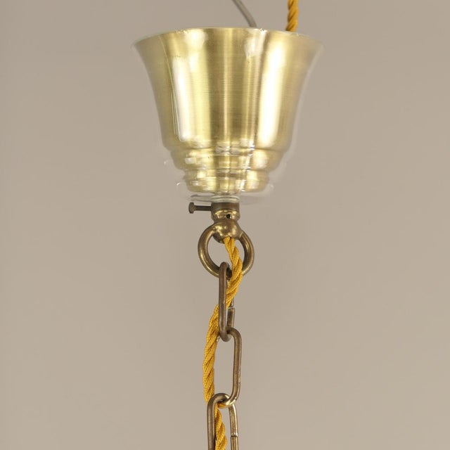 1970s German Crystal Glass Chandelier, 1970s For Sale - Image 5 of 16