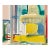 MCM painting on paper by artist Robert Brady Colborne (1931-2002). Signed lower left; bearing estate stamp on the back....