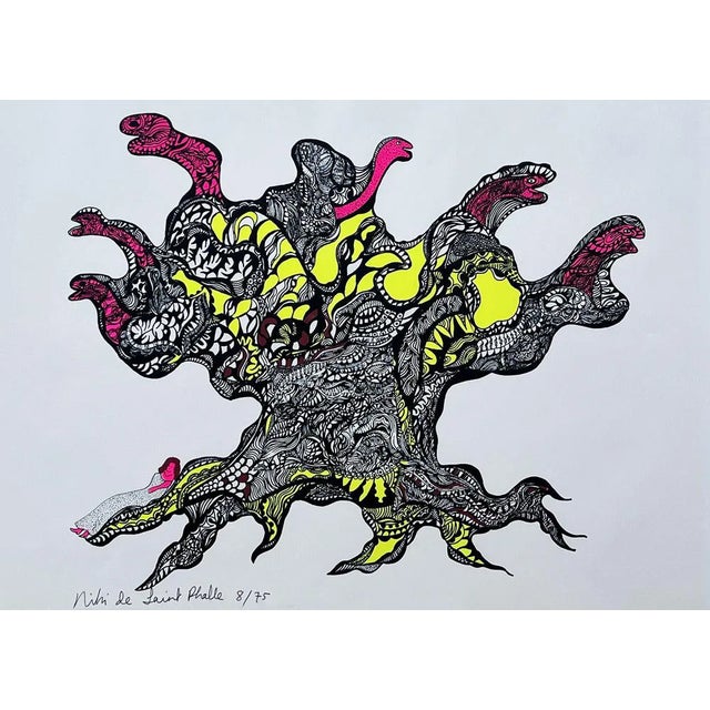 Niki De Saint Phalle, The Tree, 1960s, Silkscreen For Sale