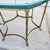 Vintage Labarge Side Tables Brass Glass Hoof Footed Octagonal Pair For Sale In Miami - Image 6 of 17