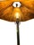 Antique 1910s Edward Miller Table Lamp With Original Copper Finish, 1920s Orange and Gold Mica Shade With Rewired Pullchain Socket For Sale - Image 9 of 18