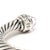 Early 21st Century David Yurman Diamond & Rose De France Cable Cuff Bracelet, Sterling Silver For Sale - Image 5 of 7
