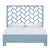 Silas Platform Bed Queen - Pool Blue For Sale - Image 12 of 12