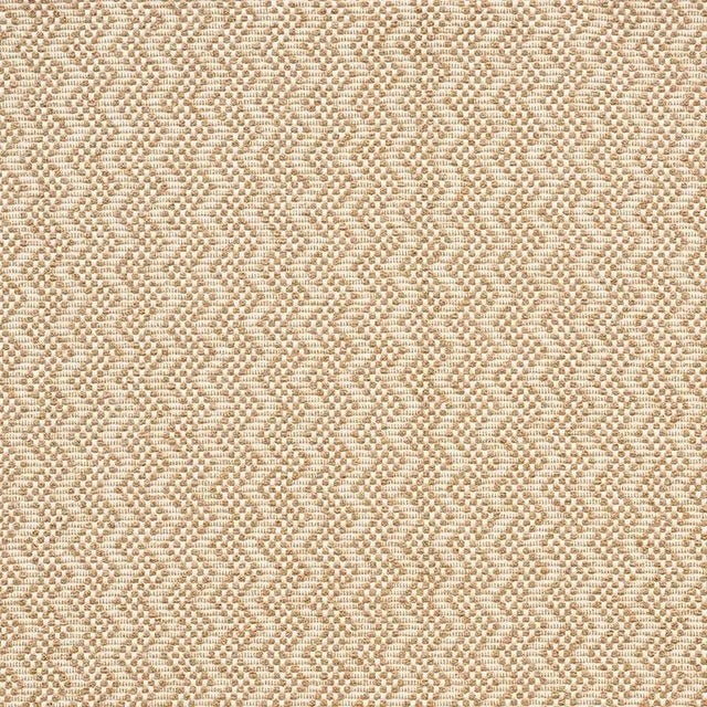 Rustic Sample - Schumacher Audley Fabric in Sand For Sale - Image 3 of 3