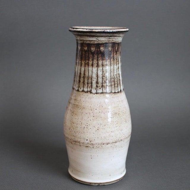 1960s Mid-Century Modern French Ceramic Vase by Jacques Pouchain, 1960s For Sale - Image 5 of 17