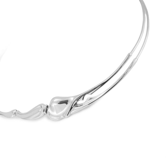 Modern Tiffany & Co. Elsa Peretti Sterling Silver Detachable Scorpion Pendant Necklace For Sale - Image 3 of 8